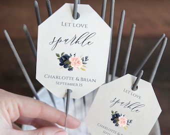 Sparkler Send Off Let Love Sparkle Wedding Sign Instant Download 8x1016x20\u201d Printable Light the Way for the New Mr /& Mrs Sparkler Sign