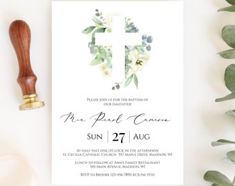 Baptism Invite Etsy