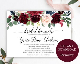 bridal brunch etsy
