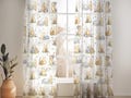 Winnie-The-Pooh Curtains Pooh Bear Nursery Decoration Winnie Window Shade Boy Nursery Curtain Girl Nursery Bear Baby Room Decor Blackout B21 product logo