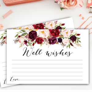 Genesungswünsche, Hochzeit Glückswünsche Karten, Genesungswünsche, Marsala, Printable Genesungswünsche, Genesungswünsche für Baby, Baby-Duschespiele, Ratschläge