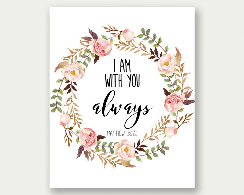 Image result for i am with you always