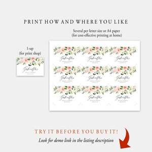 Editable Mini Champagne Label Template, Instant Download, Bridal Shower ...