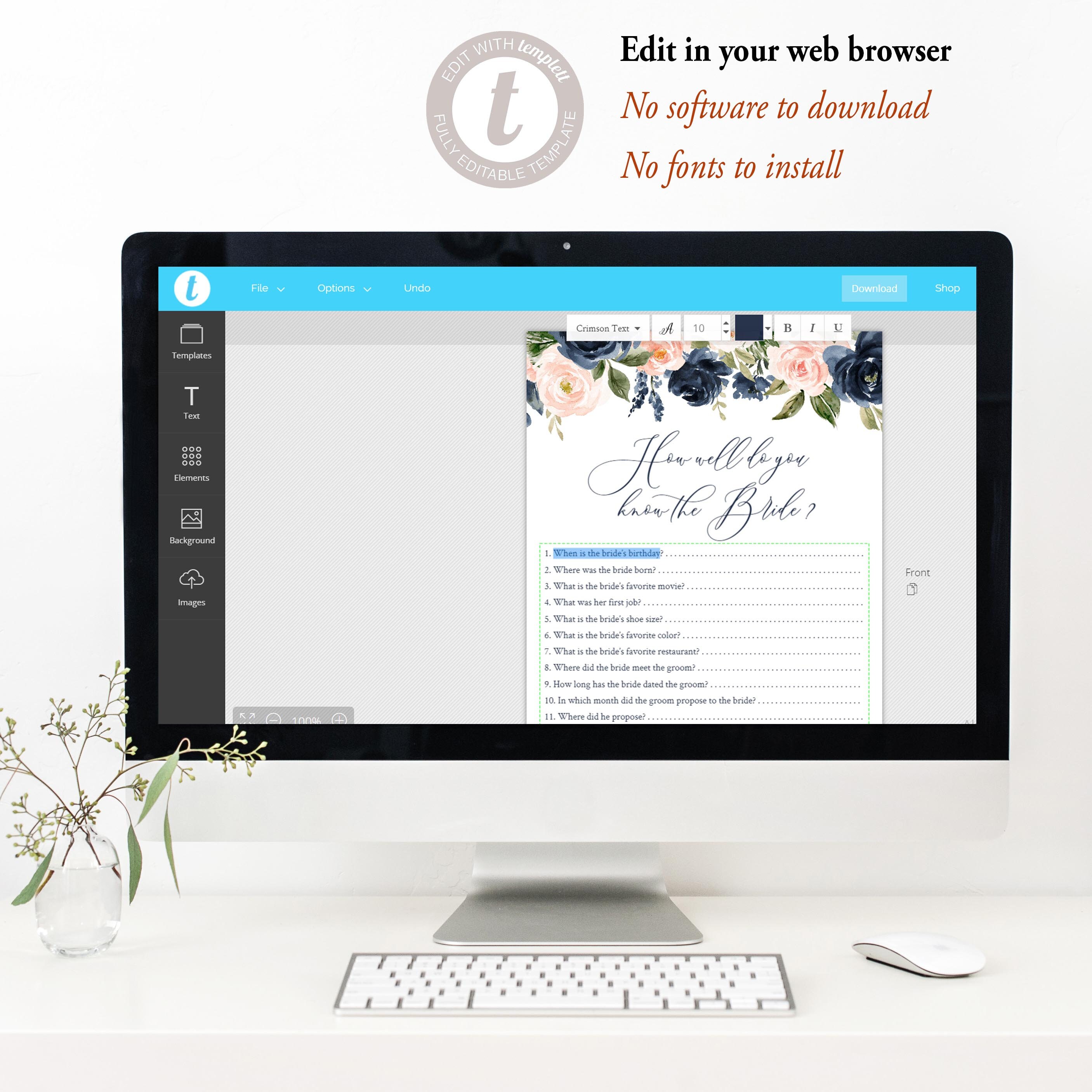 Editable How Well Do You Know the Bride Who Knows the Bride - Etsy