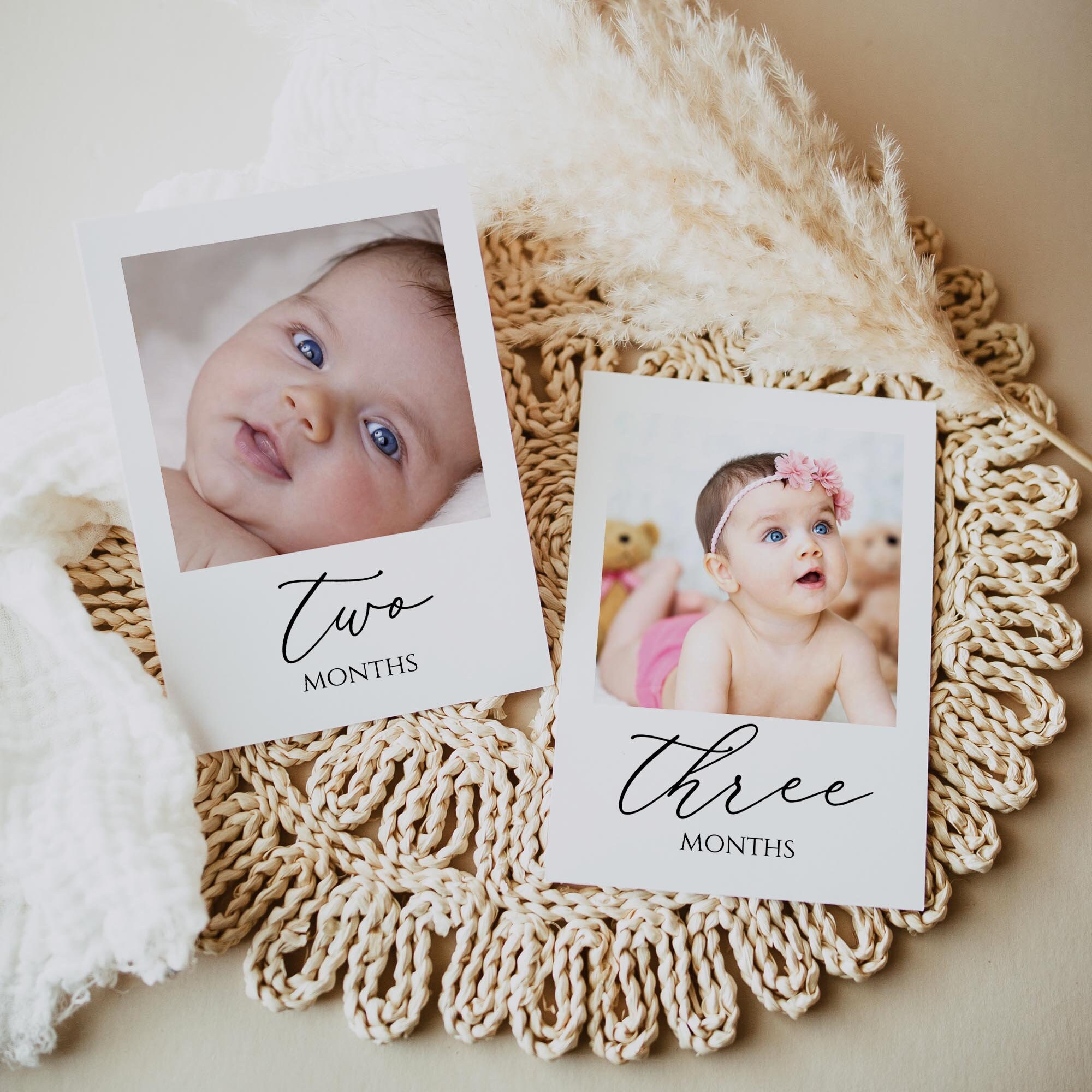 First Birthday Photo Banner Template Editable 1st Birthday - Etsy