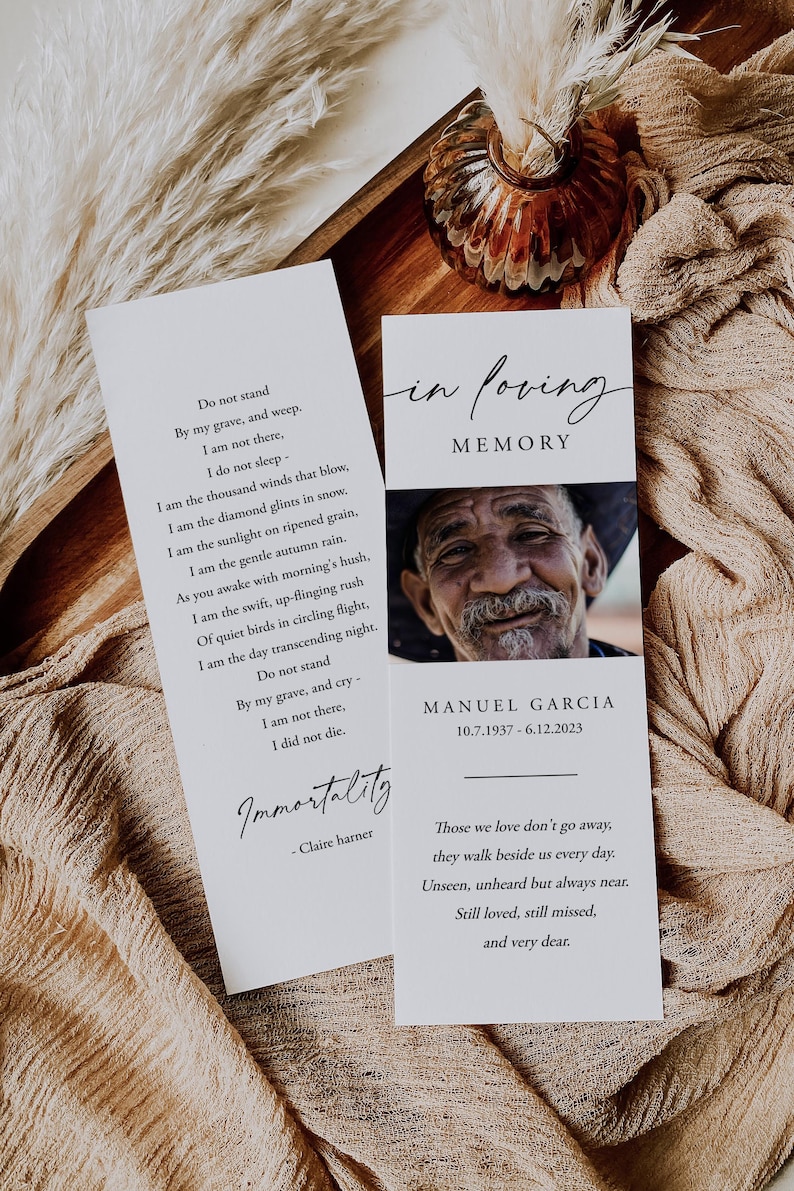 bookmark template
funeral bookmark
template editable
memorial bookmark
funeral keepsake
memorial favor
funeral card