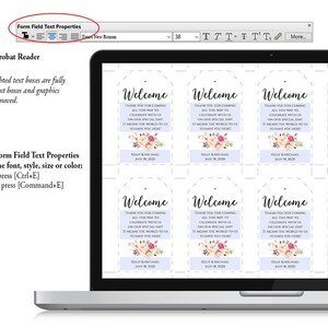 Wedding Welcome Tag, Printable Welcome Tag, Welcome Tag, Welcome Bag ...