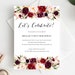 Birthday Invitation Printable Invitation Editable Let's - Etsy