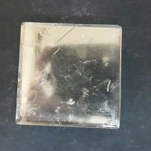 Italian Metallic Glass Crackled Tile 1 7/8&quot; x 1 7/8&quot; x 1/4&quot; | Gobi Platinum Backsplash Accent | Set of 24 Tiles