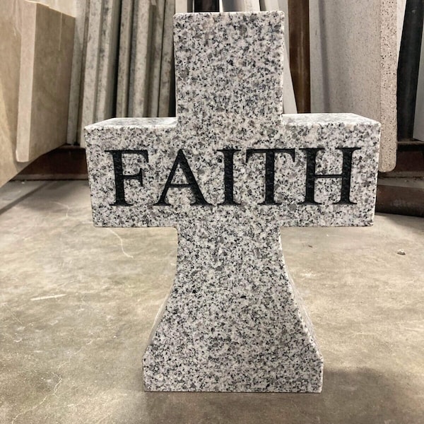 Granite Grave Cross - Etsy