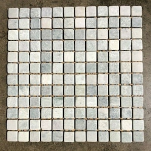 Tile Emerald Light Mint Mosaic Natural Stone Floor About 3x3 SAMPLE PIECE TS-72