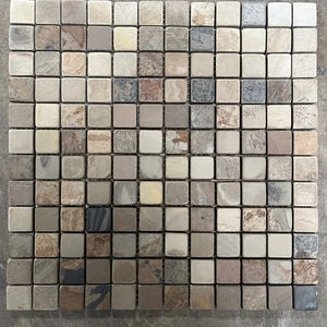 12x12 California Gold Slate Tile – Natural Stone Floor & Wall Tile T-68