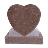 Black Granite Medium Serpentine Monument Headstone Polished Top MN-41B ...