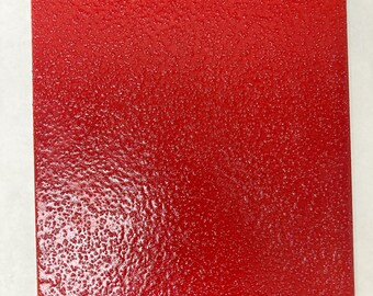 Baldosa cerámica antideslizante color rojo cereza de 8x8 pulgadas Summitville 286-103 (Muestra)