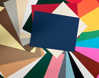 8.5x11 Cardstock Paper: 75 Sheets, 25 Colors - Scrapbooking, Card Making