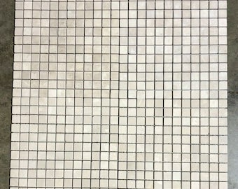 Tile Botticino Cream Mosaic Natural Stone Floor 4 Sheets T-73