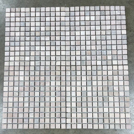 12X12 Tile Rosa Zarci Mosaic Natural Stone Backsp… - image 4