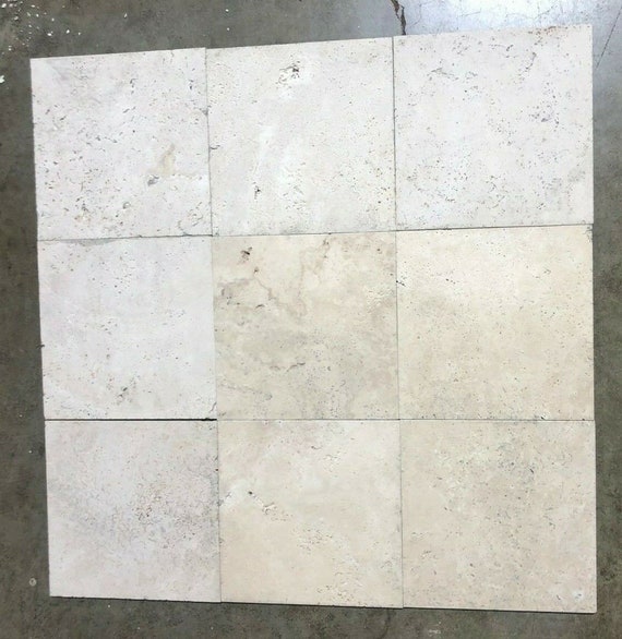 Tile Brown Travertine Bathroom Tile 12x12x3/8 (10… - image 6