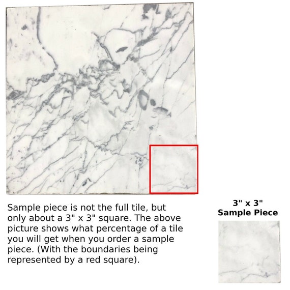 Tile White Gray Carrara Marble Bathroom Tile 12x1… - image 7