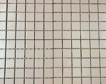 Azulejo cerámico rosa salmón: para salpicaderos de baño y bordes de cocina (muestra de 4,8 cm).