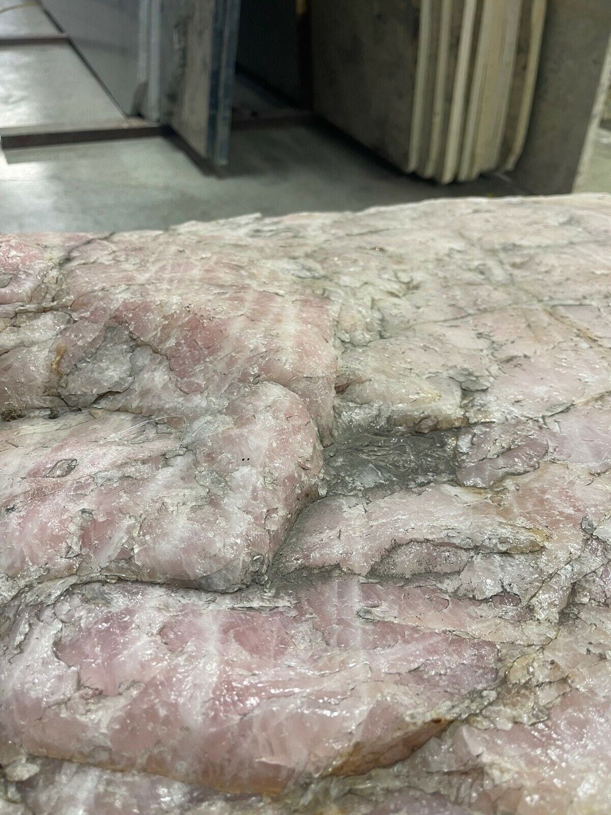 Pink Rose Quartz Rock Boulder Natural Stone Gemstone Jewel About 1000 ...