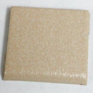 Desert Brown Textured Ceramic Tile 1 7/8&quot; x 1 7/8&quot; x 1/4&quot; | Vintage Bathroom Mosaic I40-121 (1 Pc)
