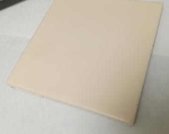 Baldosa cerámica de malla color crema cálido mate de 4x4 pulgadas Summitville 617-666 (Muestra)
