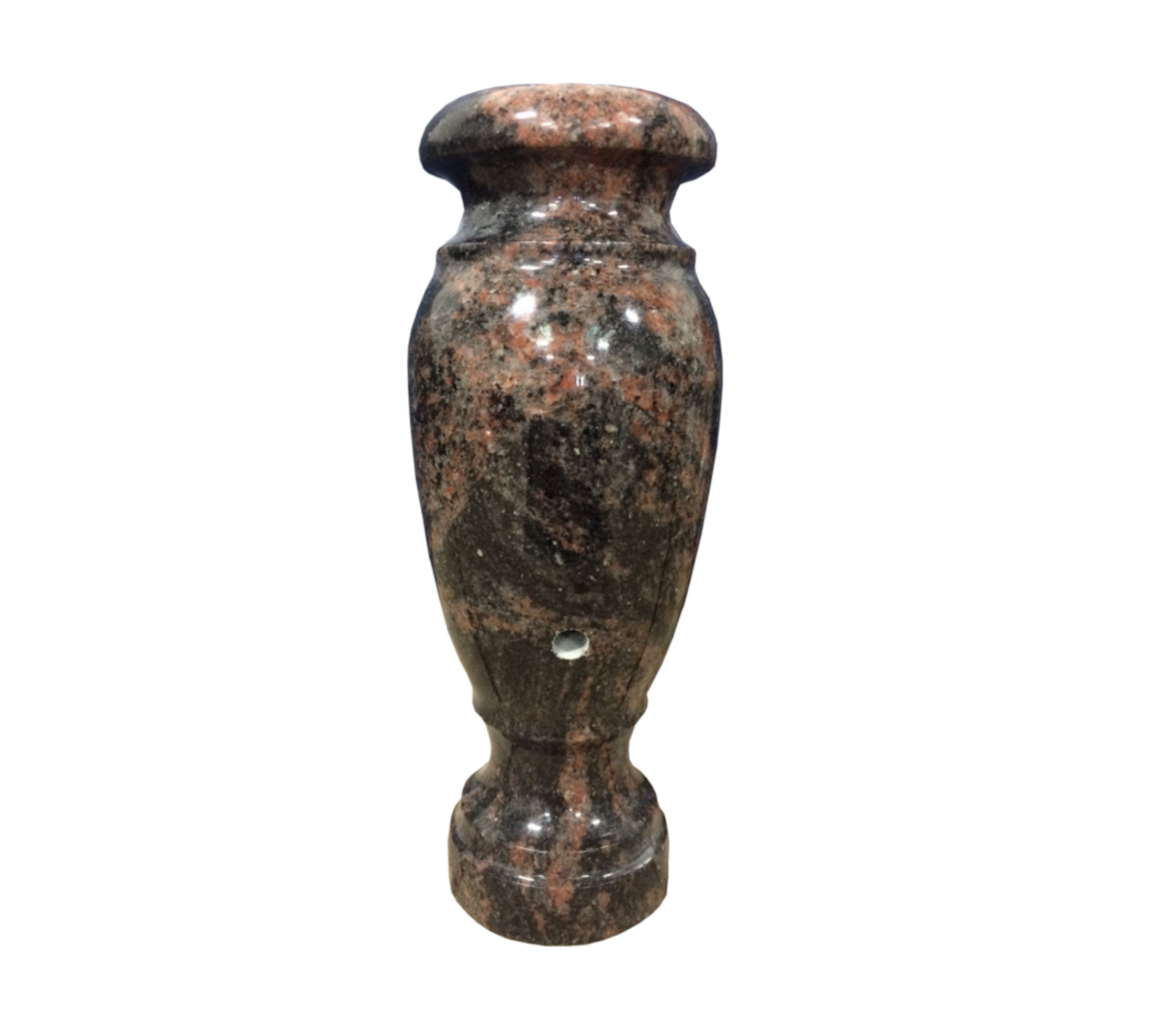 Granite Memorial Vase Natural Stone Memorial Vase Aurora Etsy