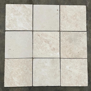 12x12 Travertine Durango Natural Stone Floor Wall Backsplash Tile(200 Square Feet) T-42B