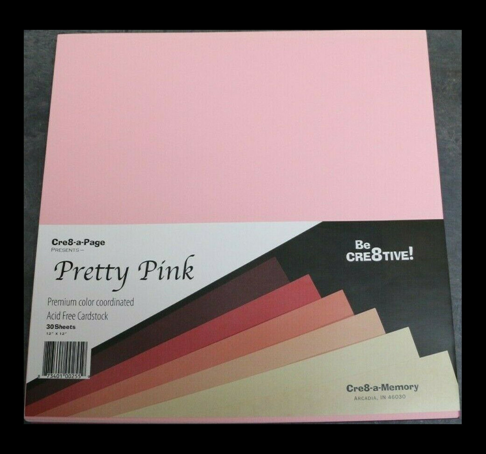 12x12 Pretty Pink Multi Pack Paper Cardstock 30 Feuilles Etsy