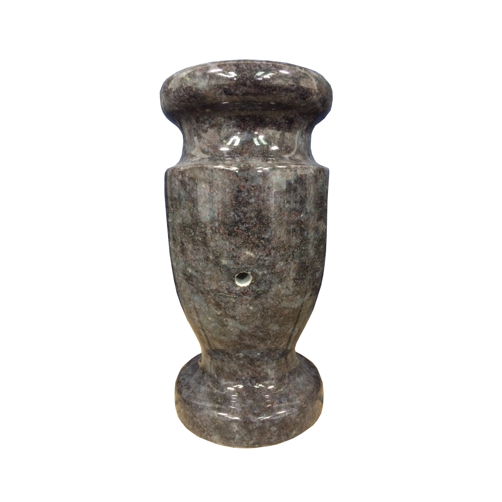 Bahama Blue Granite Monument Vase Style A 12x5.5 Etsy