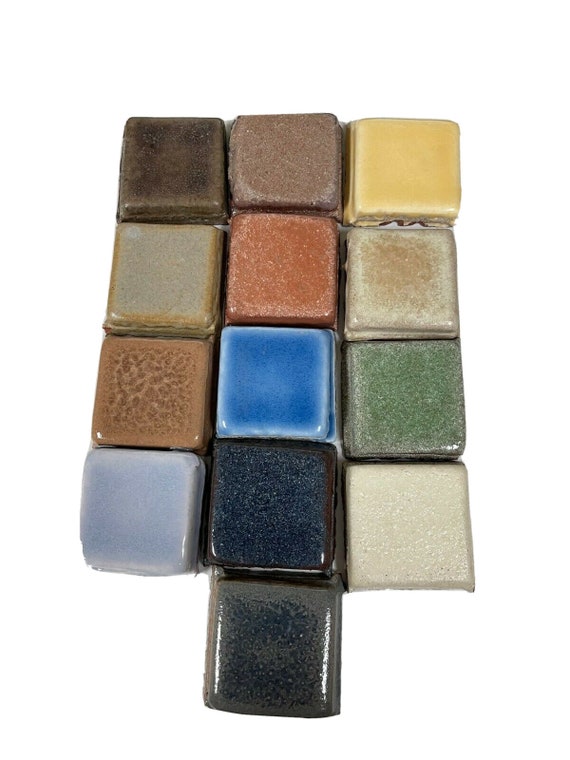 2x2* Tile Mosaic Frosted Collection Multi Color H… - image 1