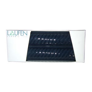 Laufen Sapphire Blue Rope Tile Trim 1 1/4&quot; x 6&quot; Approx LWCDRP2 6 pcs CR-19
