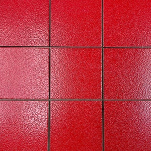 Candy Apple Red Ceramic Tile: Slip-Resistant Summitville Accent Tile