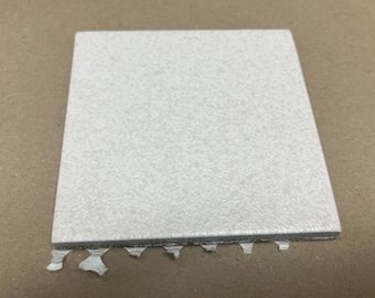 4x4 Textured Meshed French Vanilla Ceramic Tile - Summitville (5 Square Feet)