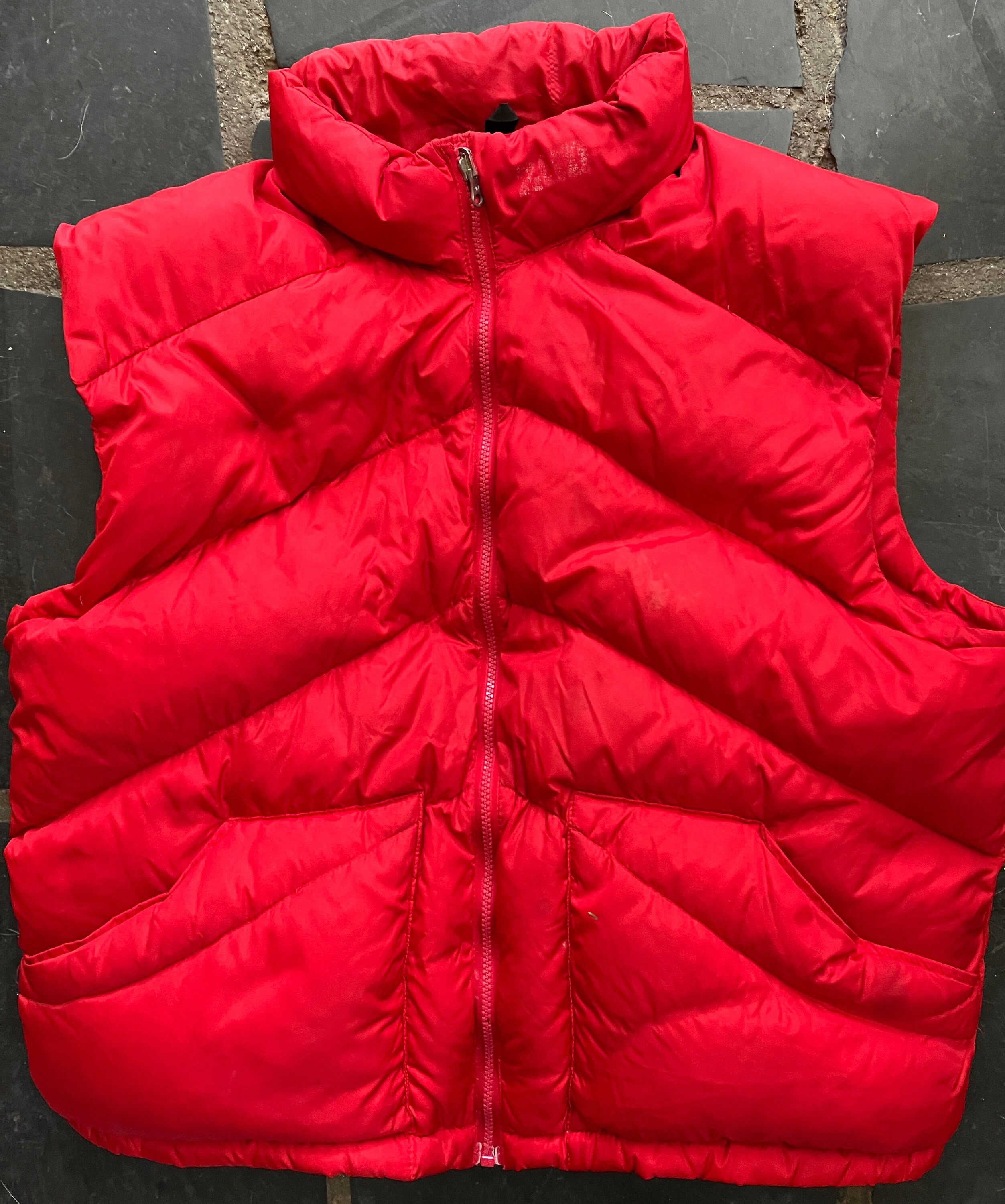 Red Puffer Vest Etsy Australia