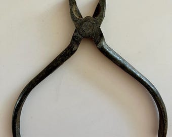 Vintage Pliers Tool Square Nose Pliers Rustic Pliers Solid Tools Old