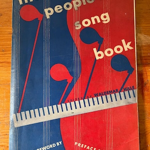 Vintage First Edition The People’s Song Book Hille Lorax Boykin 1948
