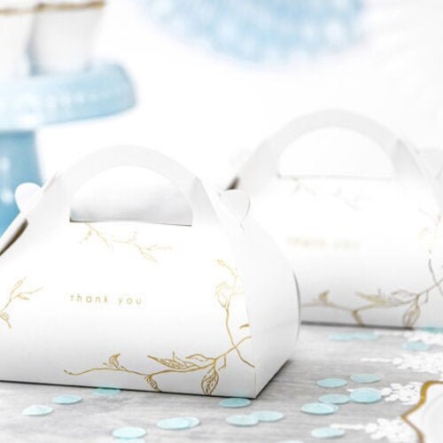 White Cake Boxes // Birthday Cake Box // Wedding Cake Box // Etsy UK