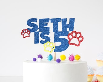 Paw Patrol Cake Top Etsy