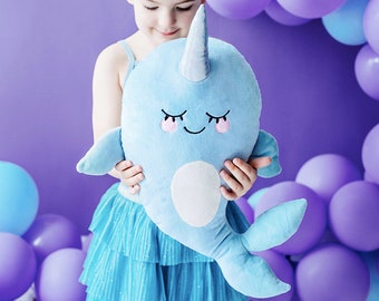 Narwhal pillow | Etsy Narwhal pillow | Etsy