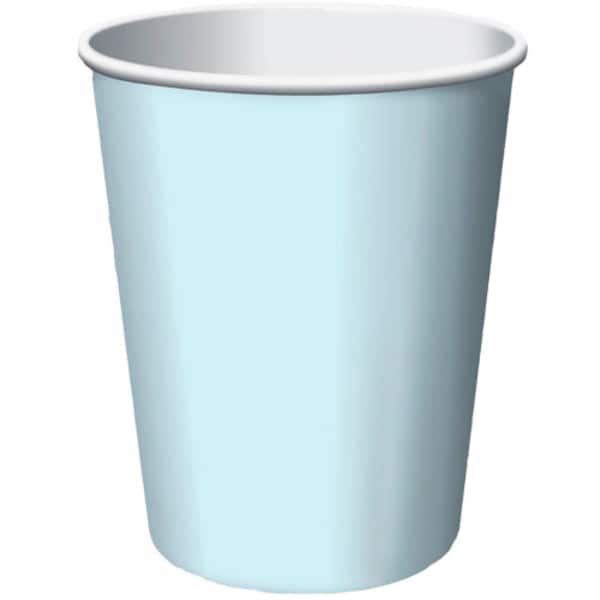 Light blue Birthday paper cups// Tableware// Party Decoration// Birthday party// Birthday decoration// Table decoration// Touch of color//