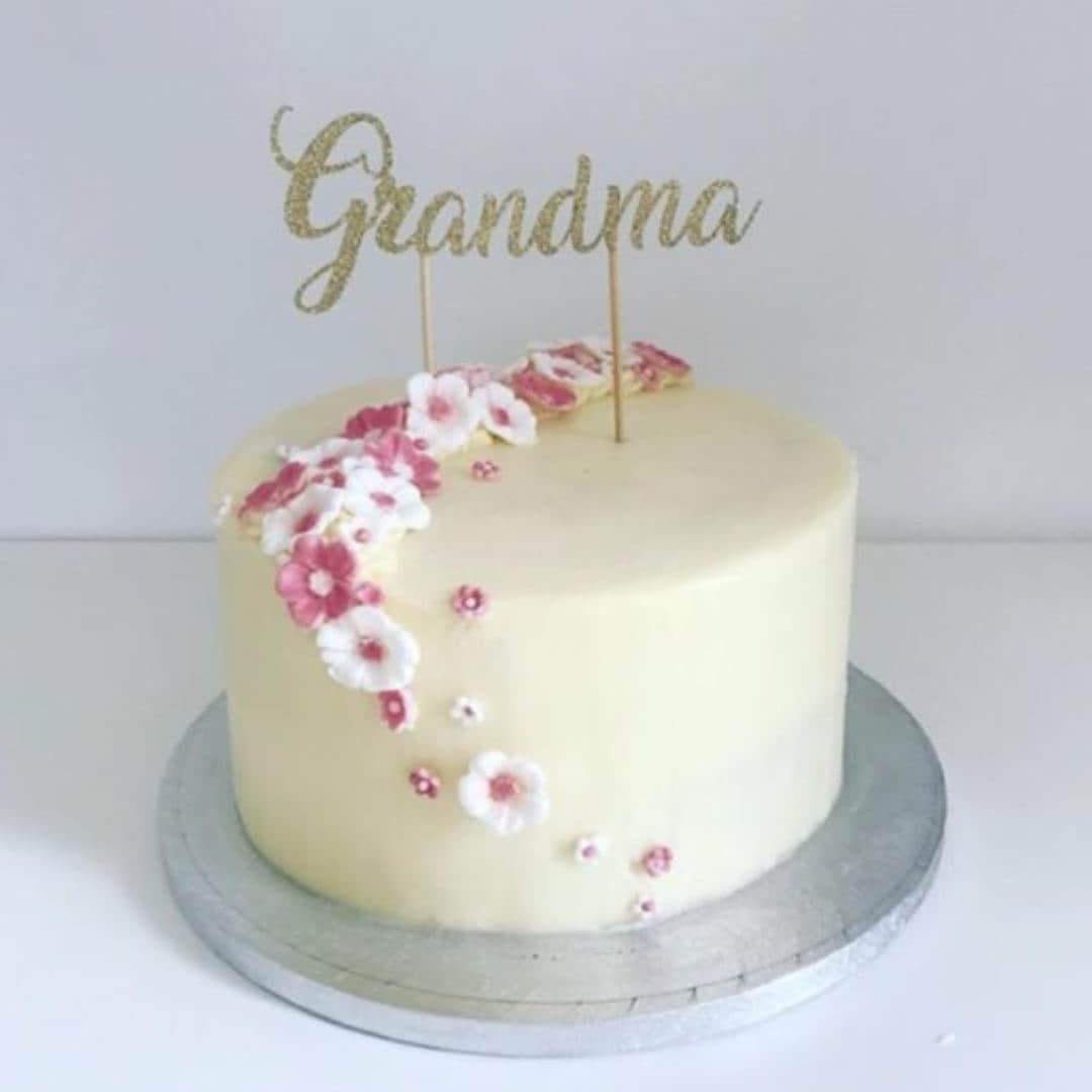 Cumpleaños de la abuela. Topper de pastel. Abuelo cumpleaños - Etsy México