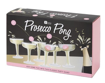 Prosecco Pong Party Drinking Game // Party Gift // Hen Do Party Games//Birthday Party Games //Hen Party// Pub Games // Fun games