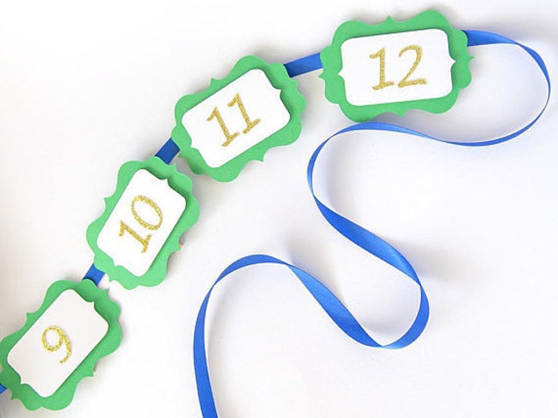 Party Decorations 12 months Banner Wall decoration Birthday girl Pink and gold 1st Birthday Party 12 MONTHS PHOTO BANNER Cake Smash