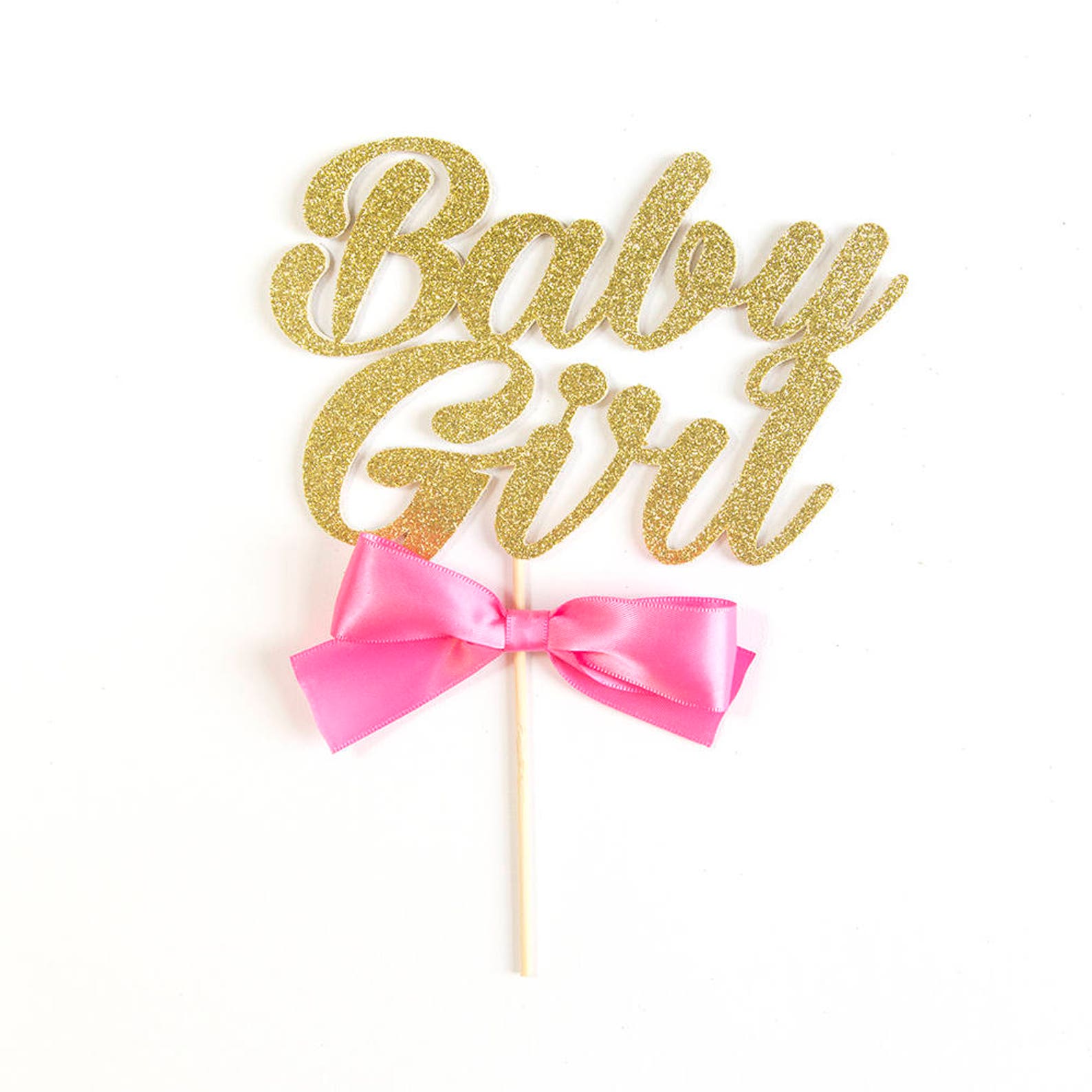 Baby Shower Cake Decoration New Baby Girl Cake Topper New Etsy UK