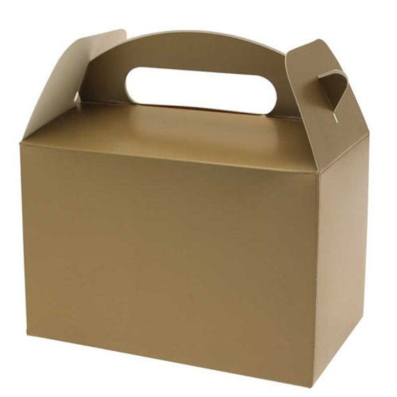 Gold Party Boxes //Party box// Birthday Boxes// Birthday Etsy