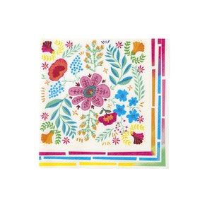 Boho Napkins Llama Party Theme Party Decorations Boho Llama Theme Party Mexican Party Summer Party Cups Stylish