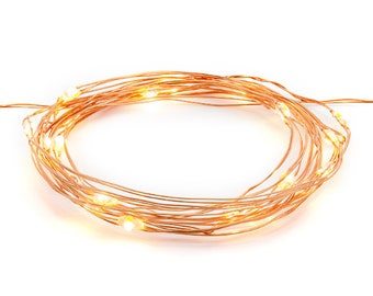 Decorative LED Lights // Colourless /Copper Wire /Tree Lights /Room Decoration/Christmas / Birthday/String Lights/ Party Decorations/Battery