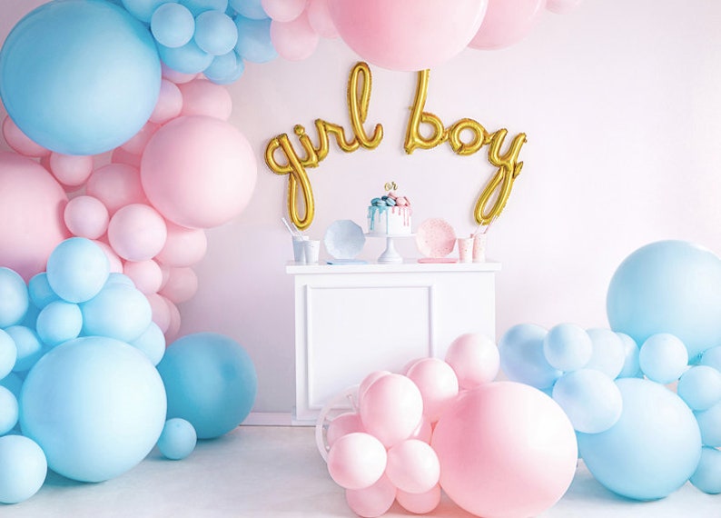 Ballons géant Gender Reveal - Créatrice ETSY : InspiredbyAlma